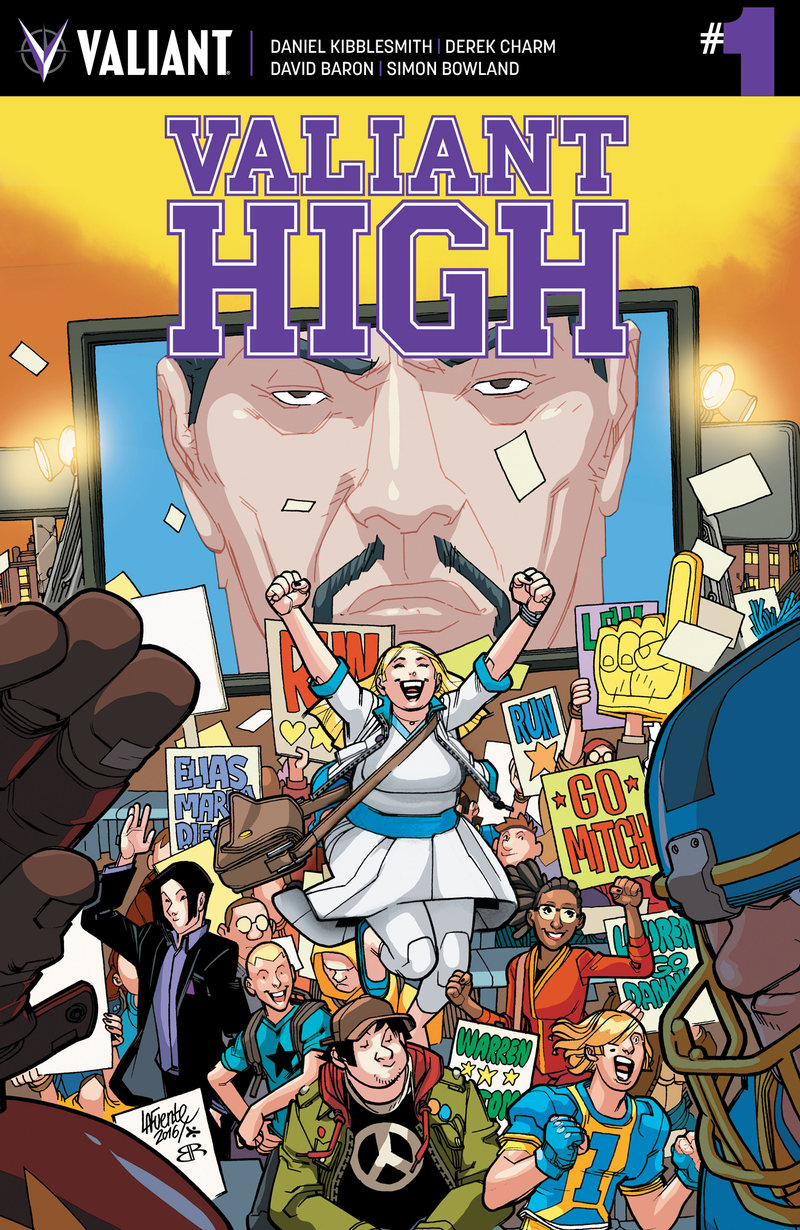 Image: Valiant Comics; cover by David Lafuente and Brian Reber